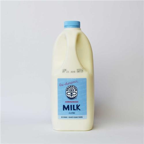 Demeter Biodynamic Full Cream Homogenised Milk 2L