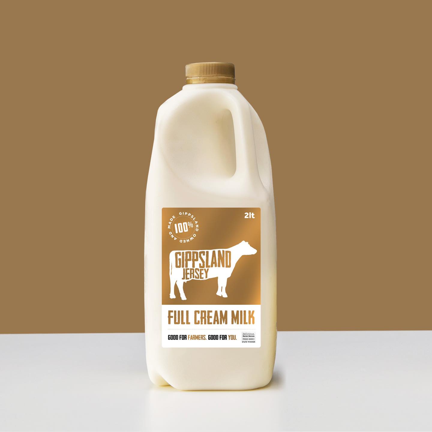 Gippsland Jersey Full Cream Milk 2L